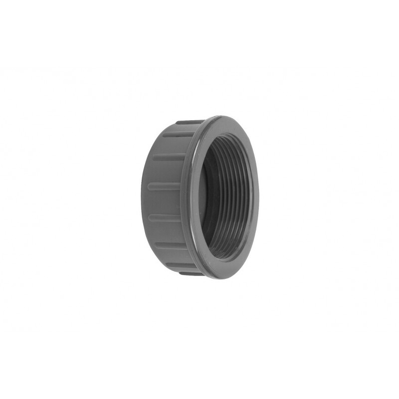 Bouchon PVC Pression 1" PN16 Taraudé / Femelle à visser Bouchon PVC Pression 1" PN16 Taraudé / Femelle à visser